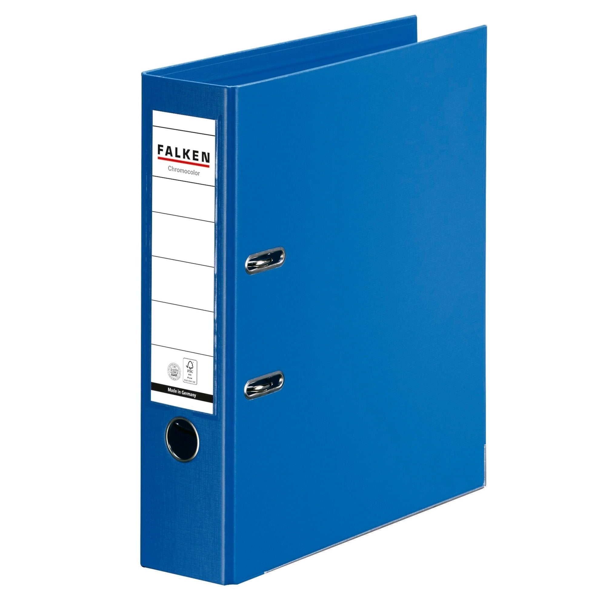 Biblioraft Falken Chromocolor, 80 mm, albastru Biblioraft Falken Chromocolor, 80 mm, albastru